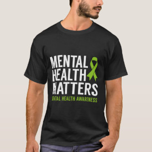 T-shirt Problèmes de santé mentale Hommes Femmes Enfants S