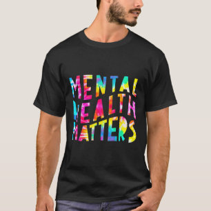 T-shirt Problèmes de santé Tie Dye Sensibilisation à la sa