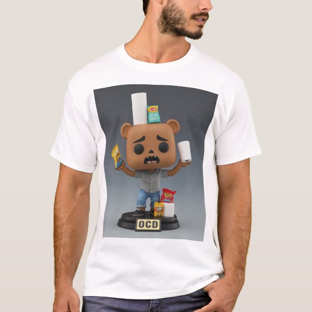 T-shirt problèmes de TOC (Devant)