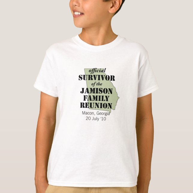 T-shirt Procès de Géorgie (Devant)