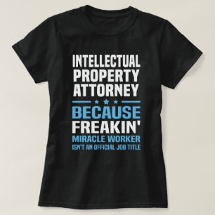 T-shirt Procureur de la propriété intellectuelle