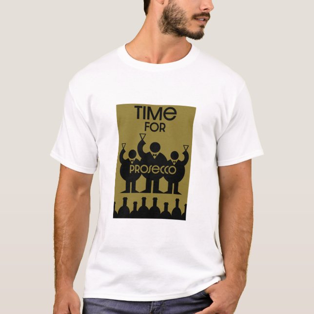 T-shirt Procurez-vous des boissons à vin (Devant)