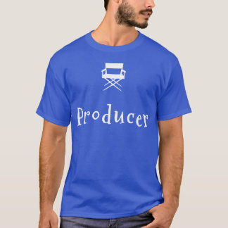 T-shirt Producteur De Film Pour Rétro Production De Film