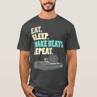 T-shirt Producteur De Musique Cadeaux Dj Drôle Créateur De