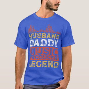 T-shirt Producteur de musique Husband Daddy