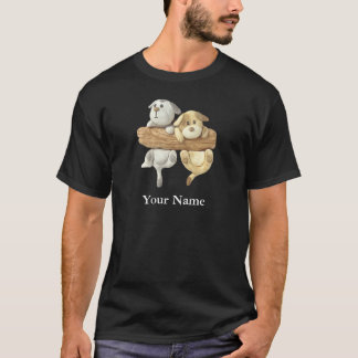 T-shirt Produits de caractère d'argile de papier