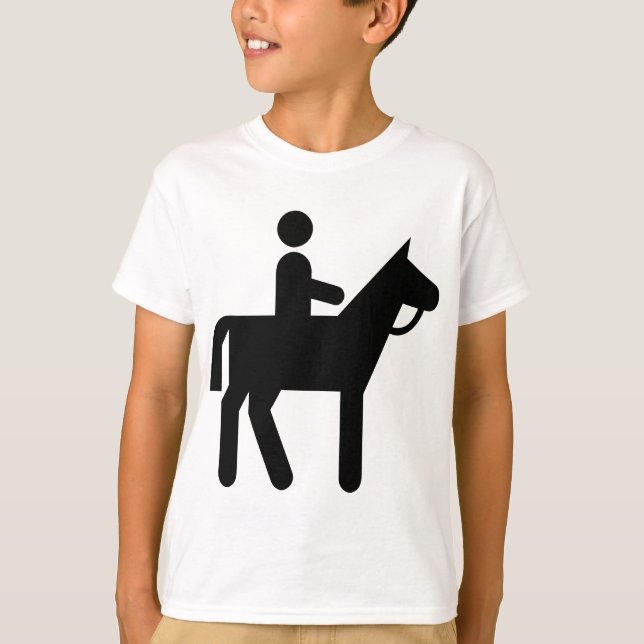 T-shirt Produits de cheval ! (Devant)