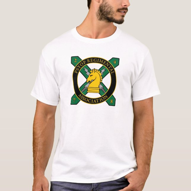 T-shirt Produits de logo de PSYOPRA (Devant)
