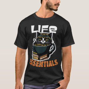 T-shirt Produits de première nécessité - Livres drôles Cha