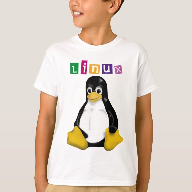 T-shirt Produits et conceptions de Linux ! (Devant)