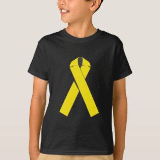 T-shirt Produits et habillement jaunes de ruban