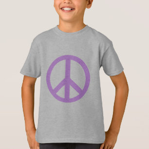T-shirt Produits lilas de signe de paix