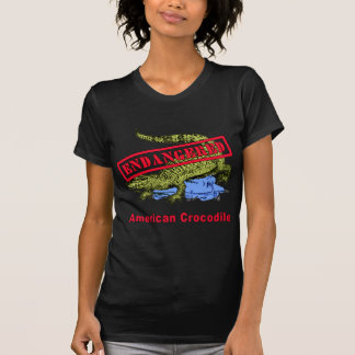 T-shirt Produits mis en danger de crocodile américain