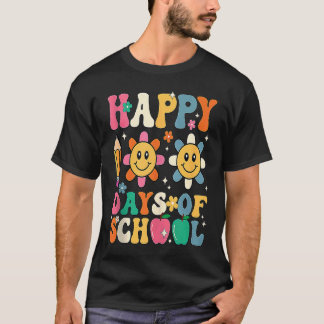 T-shirt Prof cool élève 100e jour d'école heureux 1