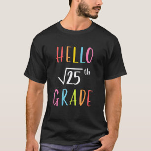 T-shirt Prof de maths de cinquième drôle