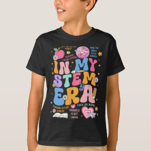T-shirt Prof de sciences dans mon ère Stem Prof de science