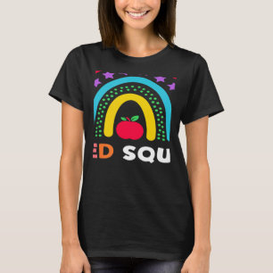 T-shirt Prof Spécialisé Crew Rainbow Éducateur Spécialisé