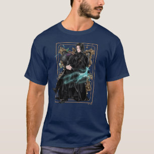 T-shirt Professeur Anime Severus Snape assis