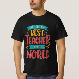 T-shirt professeur appréciation citation meilleur professe