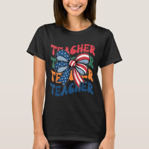 T-shirt Professeur arc patriotique jour de l'indépendance