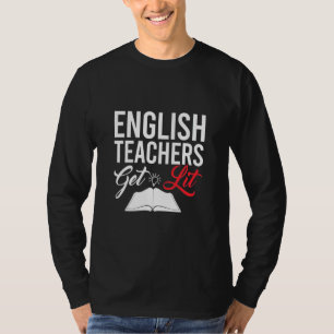 T-shirt Professeur Cadeaux Enseignants Anglais Obtenir L