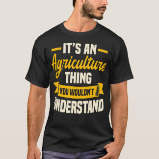 T-shirt Professeur d'Agriculture Instructeur Agricole AG E