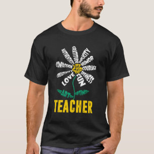T-shirt Professeur Daisy Fleur Tournant Daisy L'Art De L'O