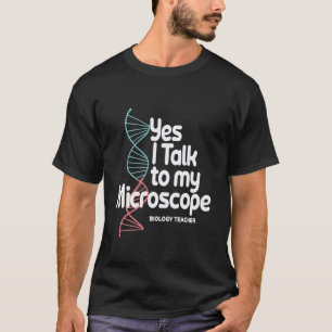 T-shirt Professeur de biologie Humour Amateur de sciences