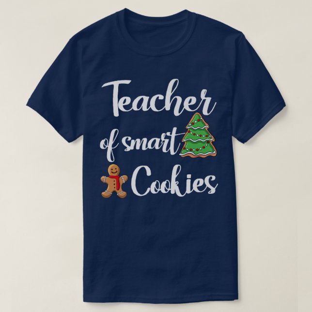 T-shirt Professeur De Cookies Intelligents Aimer Baking Wo (Design devant)