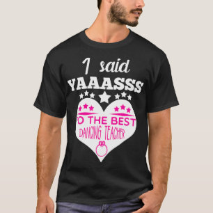 T-shirt Professeur de danse Bachelorette Hen Night