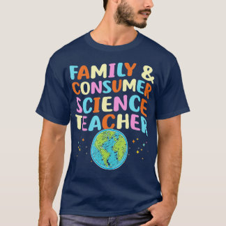 T-shirt Professeur de Facteurs en sciences de la famille e
