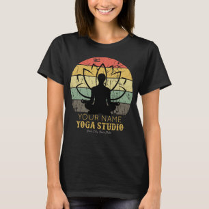 T-shirt Professeur de Fitness de Studio de Yoga Personnali