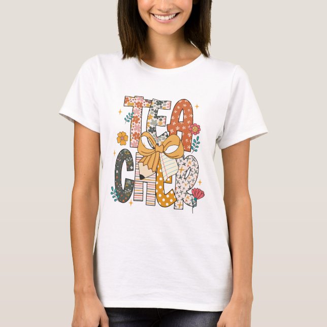 T-shirt Professeur de fleurs  (Devant)