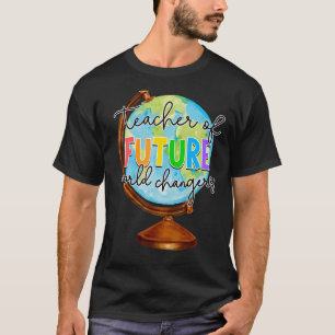 T-shirt Professeur De Future World Changers Mange Retour À