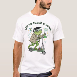 T-shirt Professeur de grenouille mignonne humour scientifi
