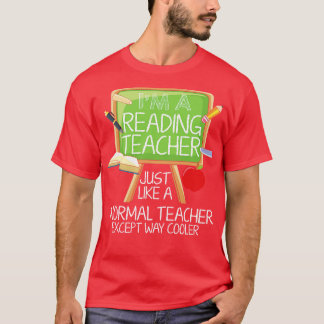 T-shirt Professeur De Lecture Je Suis Un Enseignant De Lec