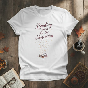 T-shirt Professeur de lecture — Récréation pour l'imaginat
