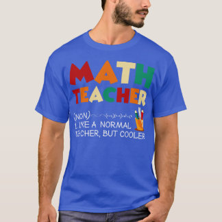 T-shirt Professeur de maths drôle