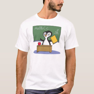 T-shirt Professeur de pingouin