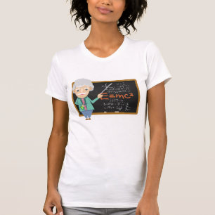 T-shirt Professeur de science formule EMC2