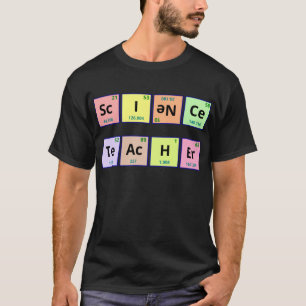 T-shirt Professeur de Sciences