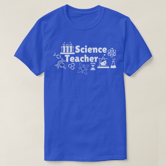 T-shirt Professeur de sciences 6 (Design devant)