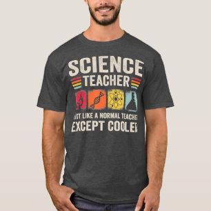 T-shirt Professeur de sciences Chimie étudiant en biologi