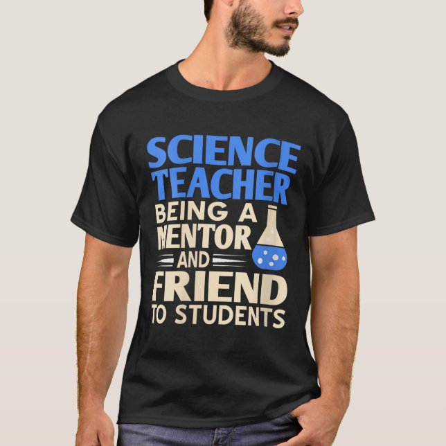 T-shirt Professeur De Sciences Femmes Mentor Et Ami À Étud (Devant)