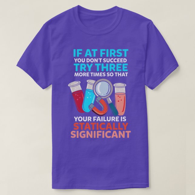 T-shirt Professeur de sciences Funny Science 1 (Design devant)
