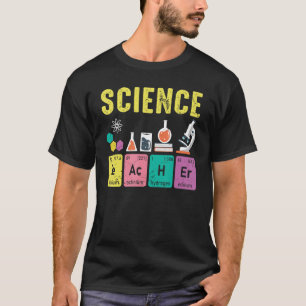 T-shirt Professeur de sciences Physique Physique Enseignan