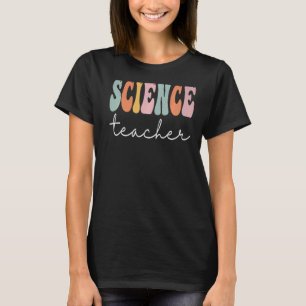 T-shirt Professeur de sciences Retro Femmes Super Joyeuses
