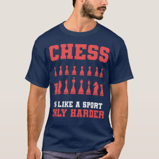 T-shirt Professeur d'échecs sportif drôle d'échecs drôle