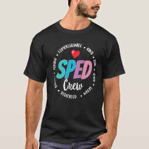 T-shirt Professeur d'éducation spéciale PARA Special Ed Cr