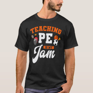 T-shirt Professeur d'EPS Entraîneur de gym Professeur d'éd